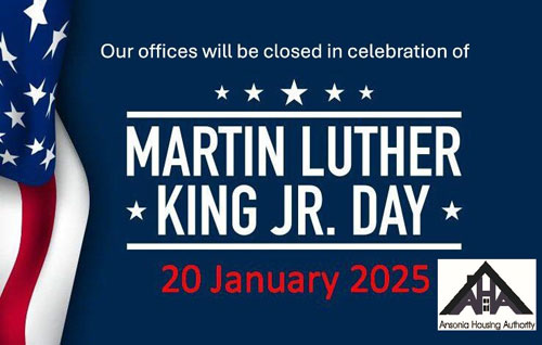 Image of Dr. Martin Luther King Jr Closed Day