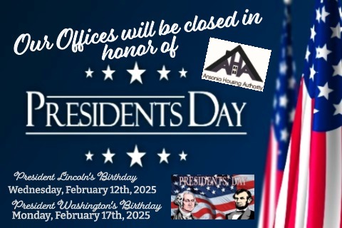 Image of President's Day Closed